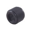 The EGW 1/2-28 Thread Protector safeguards your threads and enhances your muzzle's appearance, featuring easy-to-use diamond-pattern knurling for quick adjustments.