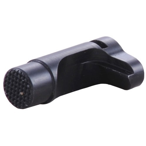Enhance your 1911 with the EGW Heavy Duty Magazine Release, featuring an extended button for quick release and improved feeding reliability with hollow points.