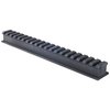 Craft a custom optic base with EGW's 7.75" Picatinny Rail Blank, featuring pre-cut slots for quick installation in durable steel or lightweight aluminum.