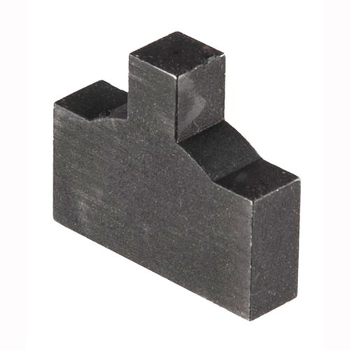 .250" high EGW 1911 Wide Tenon Front Sight blank made of 1018 steel for easy shaping and bluing; ideal for custom designs and gunsmith installation.