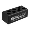 Ensure reliable performance with the EGW 7-Hole Chamber Checker, crafted from 6061 T6 aluminum to verify ammo specs and prevent jams and misfires.