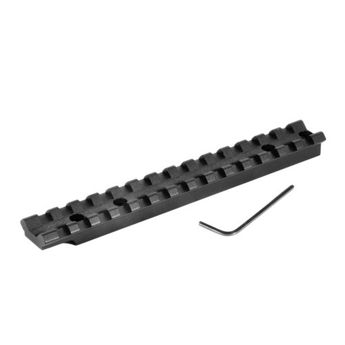 Upgrade your Savage A17 with EGW's one-piece Picatinny scope base, featuring lightweight aluminum, easy installation, and compatibility with various scope rings.