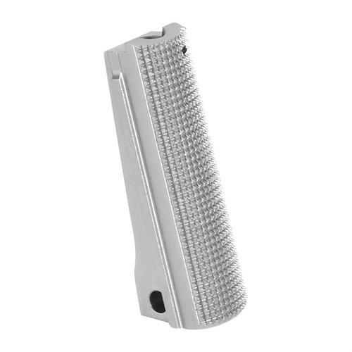 Upgrade your 1911 with EGW's premium 20 LPI stainless steel mainspring housing, offering superior traction and weight distribution for enhanced performance.