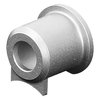 EGW 1911 3   KEYED REVERSE PLUG HAT STYLE STAINLESS STEEL