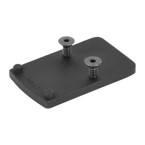 Upgrade your Glock with the EGW Trijicon RMR Sight Mount, crafted from 7075 Aluminum for durability, featuring easy installation and compatibility with Trijicon RMR and Holosun HS507C.