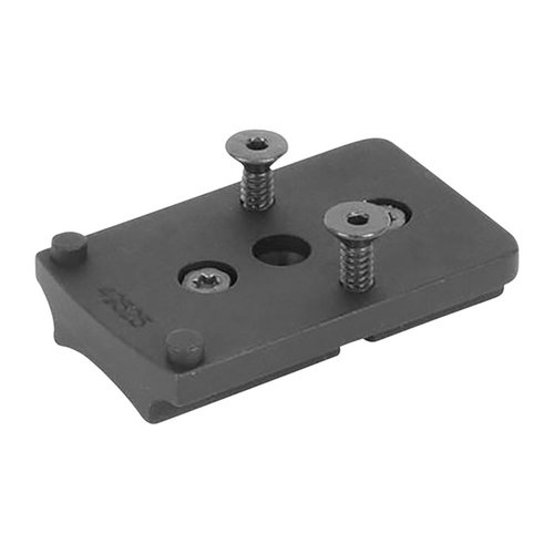 The EGW Universal Trijicon RMR Sight Mount offers durable 7075 aluminum construction, a matte black hardcoat, and compatibility with various shotguns and rifles.