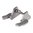 EGW HD AMBIDEXTROUS THUMB SAFETY,  STAINLESS STEEL