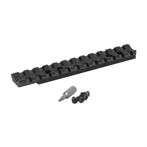 The EGW Henry Long Ranger Picatinny Scope Mount features full-length cross slots for versatile mounting, reduced mass, and durable Type II anodized finish.