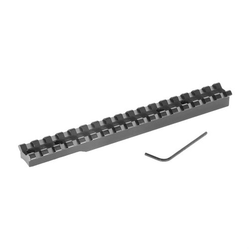 The EGW Thompson Center Dimension Picatinny Scope Mount offers full-length cross slots for versatility, lightweight design, and durable Type II anodized finish.
