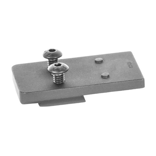 Easily replace your S&W M&P 22 Compact's rear sight with the EGW mount for secure Vortex Razor, C-More RTS or STS sight installation; includes mounting hardware.