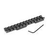 The EGW Savage Rascal 1-Piece Undrilled Picatinny Base offers easy installation, lightweight aluminum construction, and compatibility with Picatinny/Weaver rings.