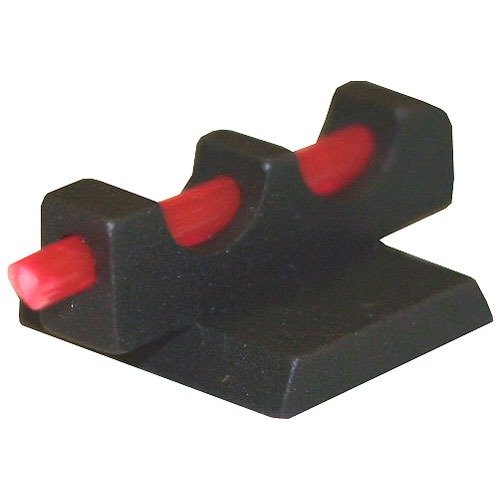 The EGW 65° Fiber Optic Front Sight features interchangeable red or green inserts, enhancing visibility and shooting performance in any light conditions.
