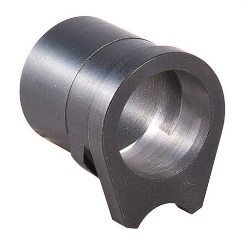 The EGW 1911 Angle Bored Bushing offers pre-machined lockup angles for easy fitting, available in Pre-Fit for Colt barrels or Gunsmith Fit for precise adjustments.