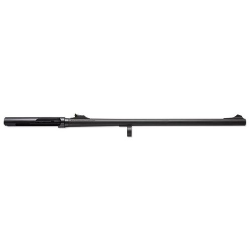 Enhance your shooting experience with the Benelli Super Black Eagle II 24" barrel, designed for 12 gauge rifled slugs, featuring a durable matte finish.