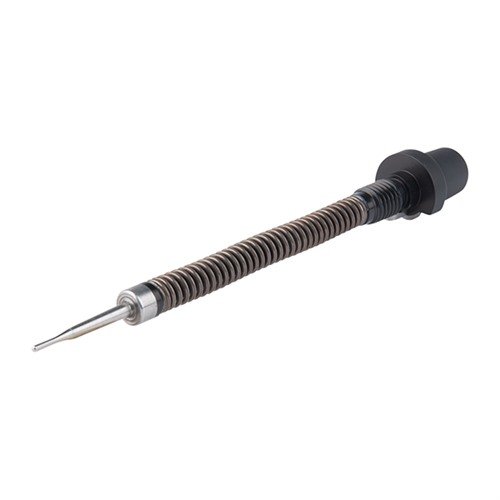 Upgrade your Remington 700 with the GRE-TAN Lite Firing Pin Assembly, featuring a Thread Assembly System for safety, a Radius Tip for dry fire practice, and durable materials.