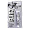 Flitz Polish is a non-abrasive solution that removes tarnish and surface rust, enhancing finishes on metals and plastics while leaving a protective film for up to six months.