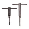 Forster's Stockmaker's Handscrews ensure fast-positive seating, ideal for precise stock-to-action fitting, with 3" handles and sold in pairs for versatility.