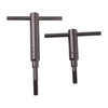 Forster's Stockmaker's Handscrews ensure fast-positive seating for precise stock-to-action fitting, featuring 3" handles and sold in pairs for various firearms.