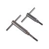 Forster's Stockmaker's Handscrews ensure fast-positive seating for precise stock fitting on 98 Mauser actions, with durable 3" handles and sold in pairs.