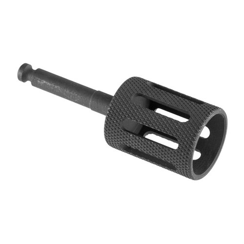 Enhance your Benelli M1/M2/M3 with GG&G's Slotted Tactical Charging Handle for quick, positive cycling, featuring heavy knurling and a drop-in install.