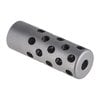 The Gentry Custom Quiet Muzzle Brake 6.5 caliber effectively reduces recoil and muzzle jump, available in stainless steel, with no impact on velocity or accuracy.