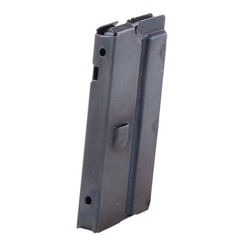 Upgrade your AR-7 with this factory original 8-round magazine, crafted from blued steel for durability, featuring a reliable plastic follower for smooth feeding.
