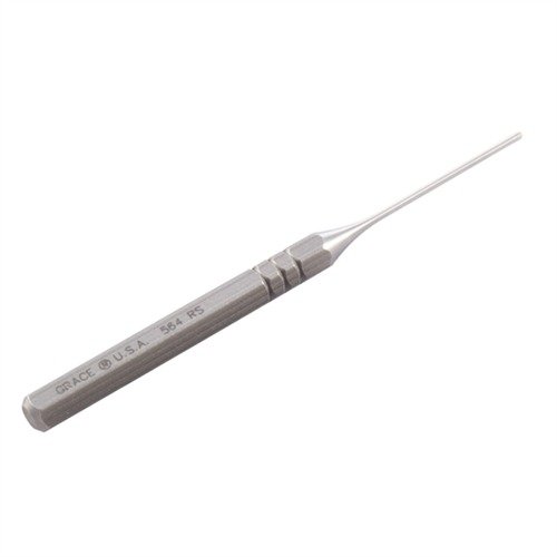The Grace USA Steel Roll Pin Punch Set features heat-hardened carbon steel for durability, precise design for control, and a variety of sizes for versatile use.