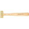 Grace USA's Gunsmith's Brass Hammer features solid brass heads for non-marring use, ergonomic hickory handles for comfort, and precision balance for controlled strikes.