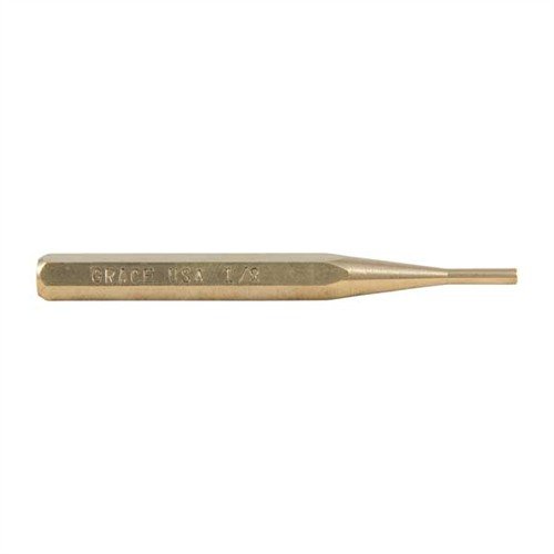 The Grace USA Brass Punch Set features precision-machined, non-marring brass punches in 8 sizes, ideal for delicate tasks without damaging finishes.