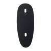 100 STRAIGHT PRODUCTS 1/4" POLYMER SPACER BLACK POLYMER
