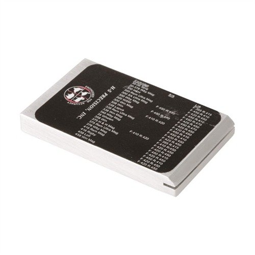 The H-S Precision Magazine Feed Lip Tool is a durable aluminum tool, precisely designed for H-S Precision and Remington 700 Detachable Magazines, ensuring optimal performance.