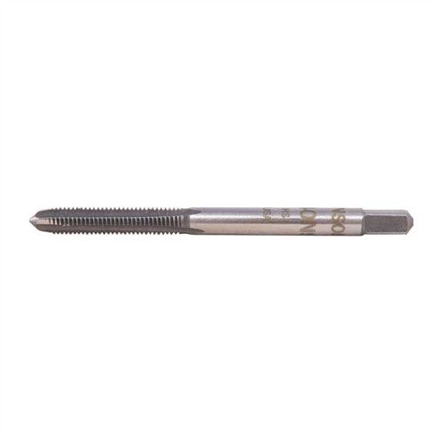 Reiff & Nestor Steel Taps ensure precise threading and durability for gunsmiths, crafted from high-speed steel for reliable performance in firearm applications.