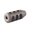 HOLLANDS GUNSMITHING QUICK DISCHARGE BRAKE 22 CALIBER 1/2-28 STEEL BLUED