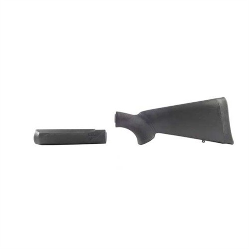 Experience superior grip and durability with the HOGUE OVERMOLDED SHOTGUN STOCK & FOREND SET, featuring a rubber-coated finish and recoil-cushioning butt pad.