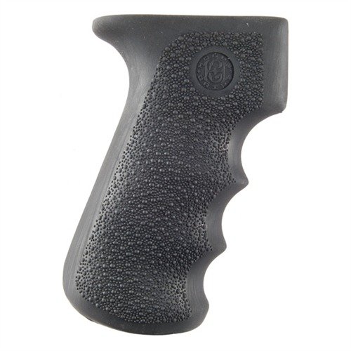 Upgrade your AK-47 with the HOGUE rubber pistol grip for enhanced comfort, control, and a non-slip grasp, featuring an orthopedic design and durable construction.