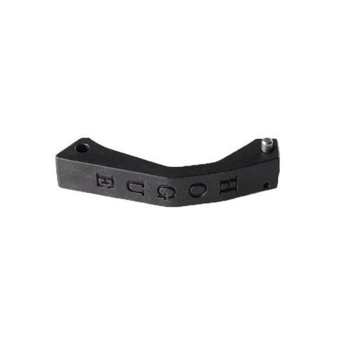 Upgrade your AR-15/M-16 with the HOGUE Contoured Trigger Guard in durable polymer, providing enhanced comfort and control, available in Black, O.D. Green, and Flat Dark Earth.