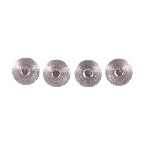 Upgrade your firearm with HOGUE's semi-auto grip screws; durable steel, hex head design for a clean look, and available in blued or hard chrome finishes.