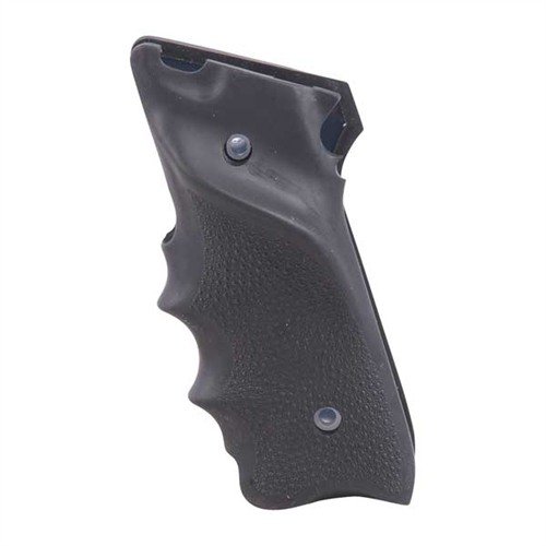 Enhance your shooting experience with HOGUE 82060 rubber grips for Ruger Mk II, offering superior comfort, recoil control, and a secure, hand-filling grip.