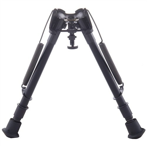 The HARRIS 1A2-LM BIPOD offers ultimate field accuracy with quick-adjust spring-loaded legs, a solid base, and a lightweight design that won't change zero.
