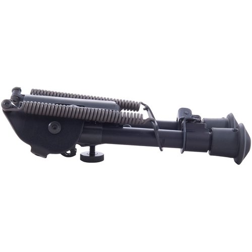 The Harris 1A2-BRM Bipod Sling Swivel Mount offers unmatched field accuracy with spring-loaded, adjustable legs, a solid base, and a durable anodized finish.