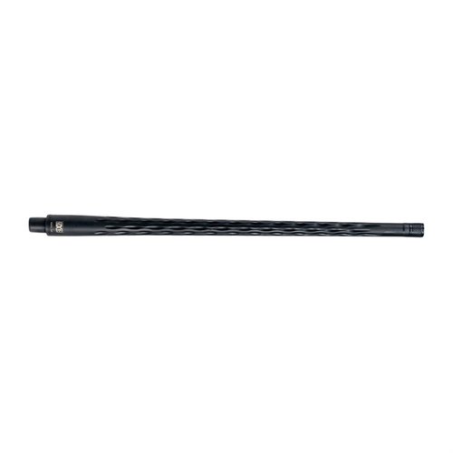 Upgrade your 10/22® with Faxon Firearms' 16" Flame Fluted Barrel, featuring 416-R stainless steel, 1:16 twist, and lightweight design for enhanced performance.