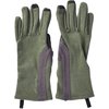 The MAGPUL Flight Glove 2.0 offers flame-resistant Nomex and Kevlar, goatskin leather for tactile feel, and touchscreen capability, perfect for high dexterity tasks.