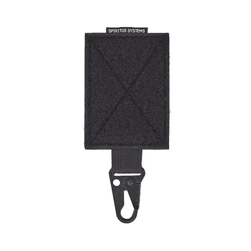 Securely attach items with the SPIRITUS SYSTEMS Hook & Loop Gear Attachment Hook, perfect for stowing gloves or chem light bundles on your gear.