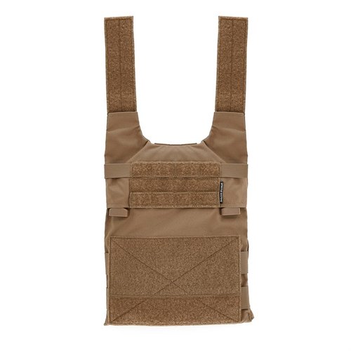 The SPIRITUS SYSTEMS LV-119 Front OVERT Plate Bag offers modularity, MOLLE compatibility, communication routing, and is designed for high-profile operations.