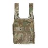 The LV-119 OVERT Rear Plate Bag offers scalable design, Recovery Handle integration, cable routing for comms, and compatibility with various cummerbunds.