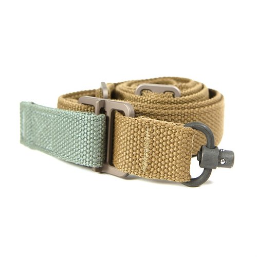 The Vickers Push Button Sling offers quick adjustability, premium DuPont Zytel® hardware, and a lightweight design for seamless transition from carry to combat.
