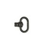 The Blue Force Gear Push Button QD Sling Swivel offers a secure, lightweight attachment, quick detachment, and enhanced durability for versatile weapon use.
