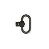 The Blue Force Gear Push Button QD Sling Swivel offers a secure, lightweight attachment with quick detach functionality, ideal for versatile weapon setups.