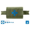 The Micro Trauma Kit NOW! is a compact, belt-mounted trauma kit for quick, one-handed access to essential lifesaving supplies for any emergency.