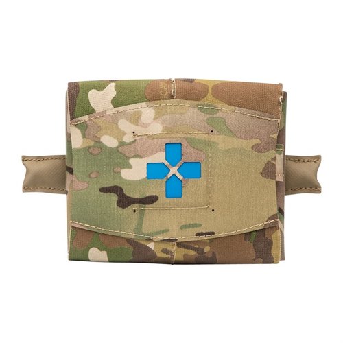 The Micro Trauma Kit NOW! - PLUS+ is 30% larger, MOLLE compatible, and includes essential trauma gear for rapid access in emergencies.